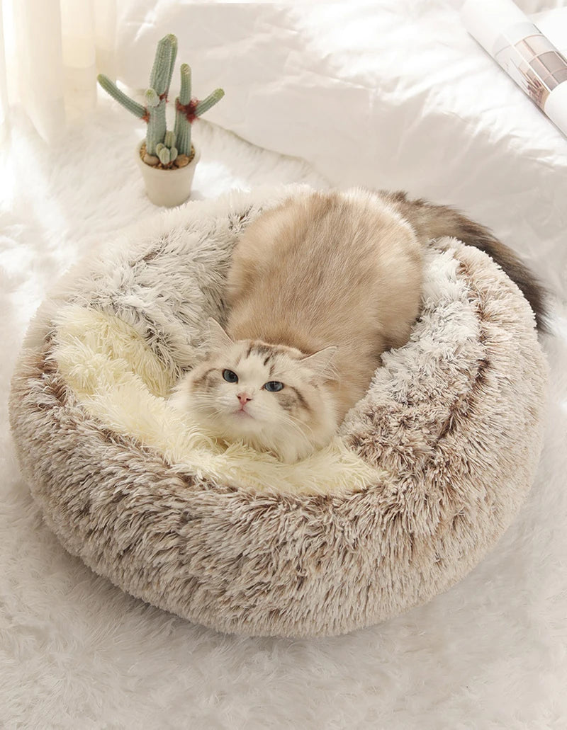 FunPetto™ - Lit apaisant en Forme de Donut pour chat