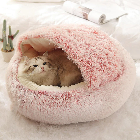FunPetto™ - Lit apaisant en Forme de Donut pour chat
