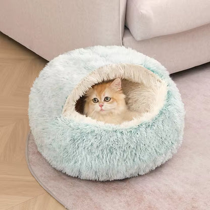 FunPetto™ - Lit apaisant en Forme de Donut pour chat