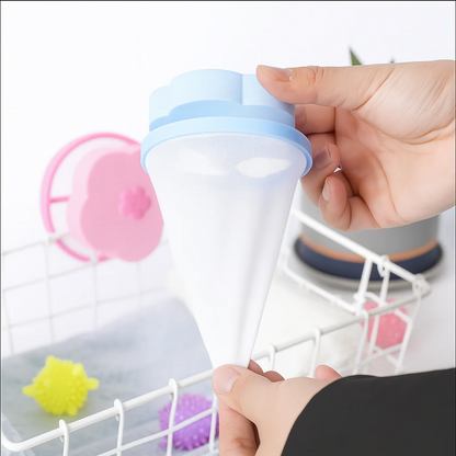 FunPetto™ -  Lot de 4 Capsules Attrape-Poils pour Machine à Laver